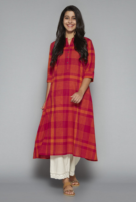 Utsa by Westside Red Kurta
